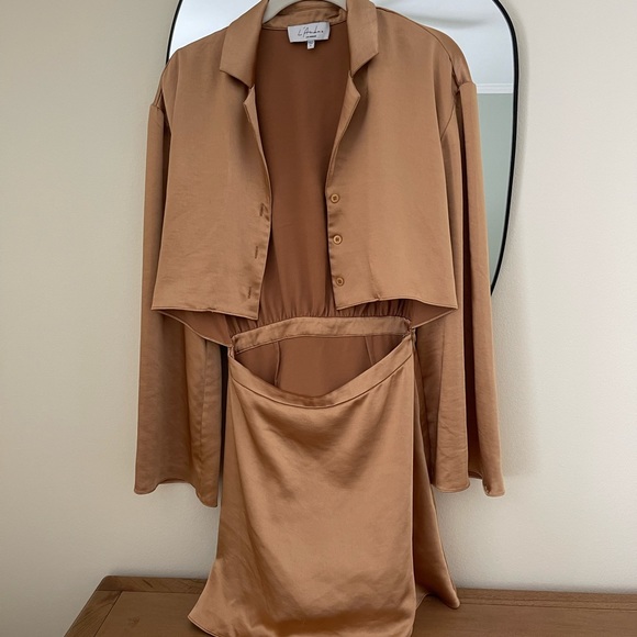 LAcademie tan mini dress - Picture 4 of 6